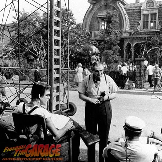 Munsters Fireball Tim Garage Automotive Pop Culture Art