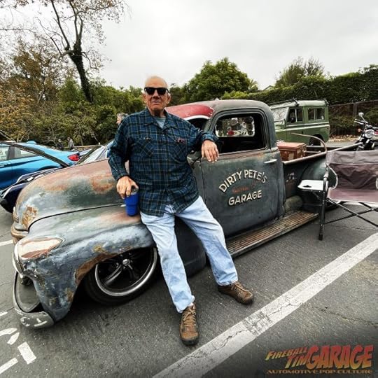 Fireball Tim Garage Automotive Pop Culture Art