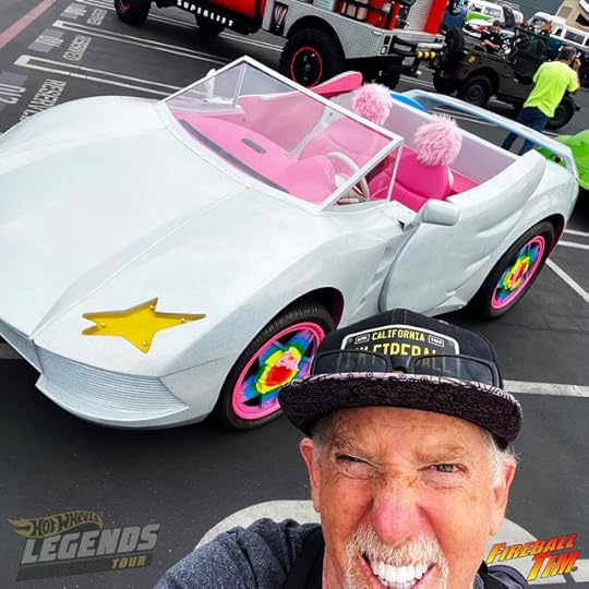 Fireball Tim Garage Automotive Pop Culture Art