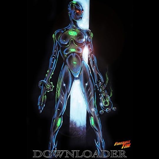 Fireball Tim Garage Automotive Pop Culture Art