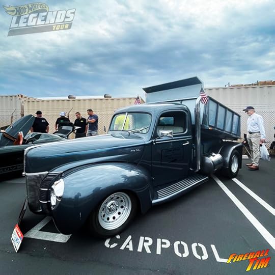 Fireball Tim Garage Automotive Pop Culture Art