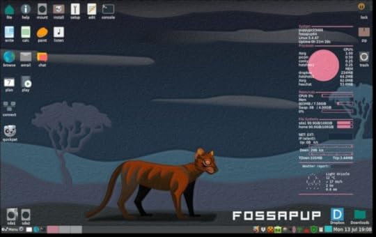 Puppy Linux user interface