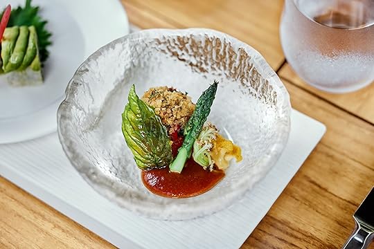 fine dining dish at sensey by nobu