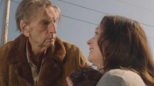Harry Dean Stanton sees Lisa Coronado as she clutches her dead son.