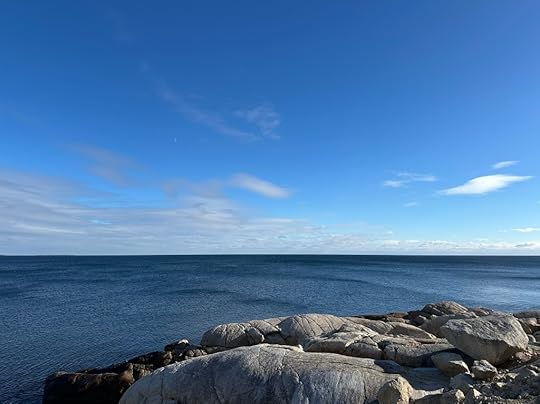 Ocean and rocks at Herring Cove