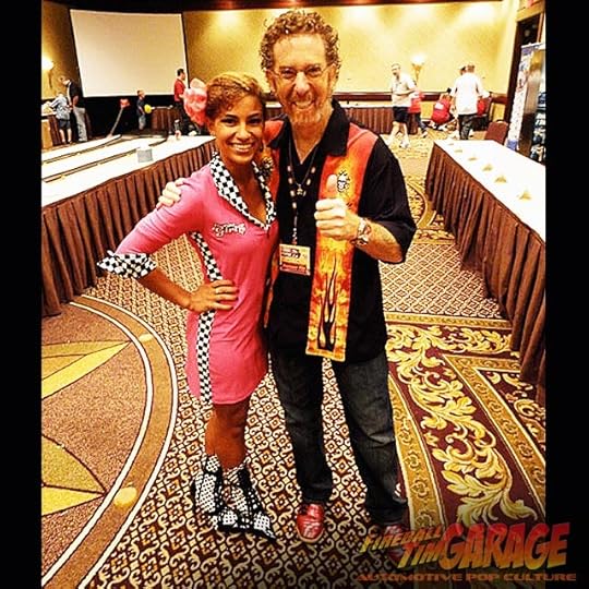 Fireball Tim Garage Automotive Pop Culture Art