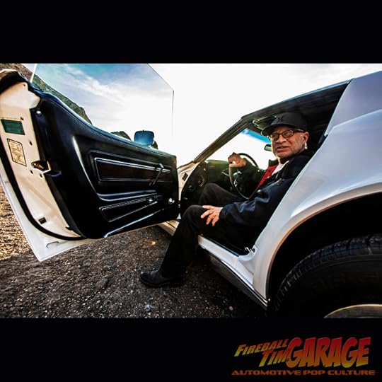 Fireball Tim Garage Automotive Pop Culture Art