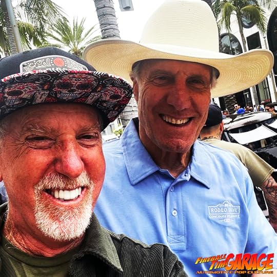 Fireball Tim Garage Automotive Pop Culture Art