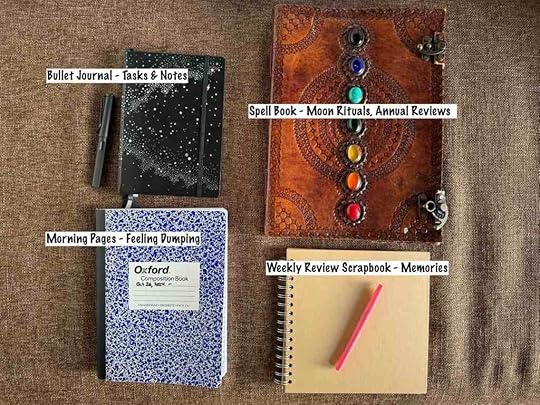 Lauren's four journals