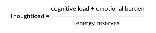 Thoughtload formula
