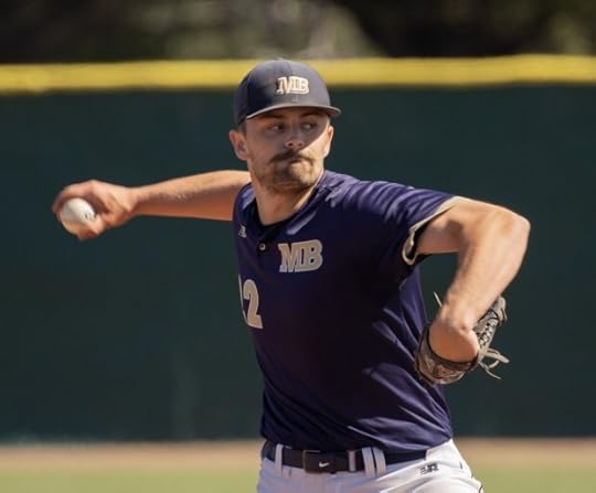 Versatile pitcher Aidan Lee returns this season for CSUMB. (Photo by Katie Tozier, courtesy of CSUMB)