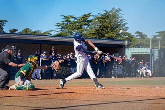 Power-hitting first baseman Jaden Shepherd had 15 homers last season and drove in 63 runs. (Katie Tozier - Courtesy of CSUMB)
