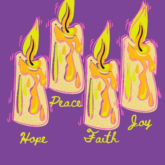 Advent week four Peace Candle
