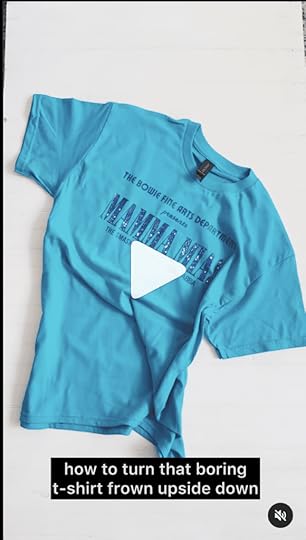 Instagram Video Tutorial, Knitter's T-Shirt Hack