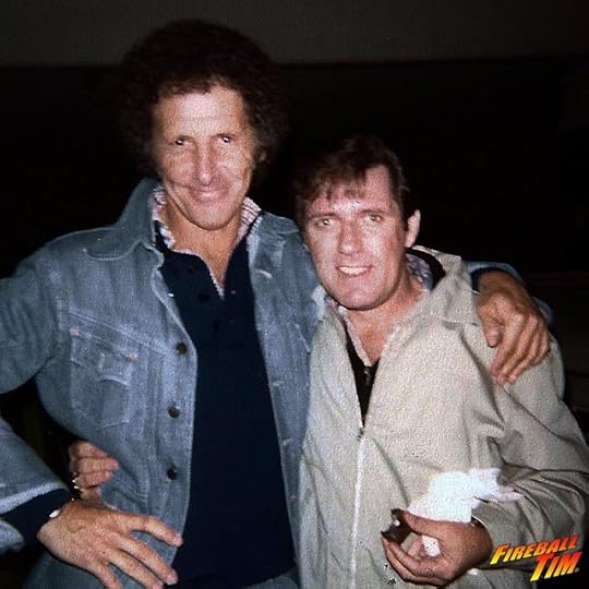 Fireball Tim Garage Automotive Pop Culture Art