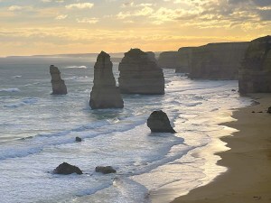 THe end of the Yankees driving in Australia: the 12 Apostles