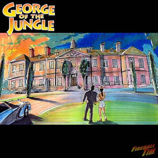 Fireball Tim Garage Automotive Pop Culture Art