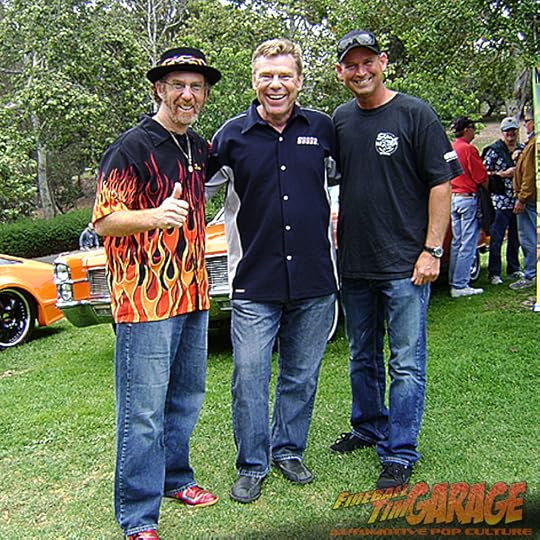 Fireball Tim Garage Automotive Pop Culture Art