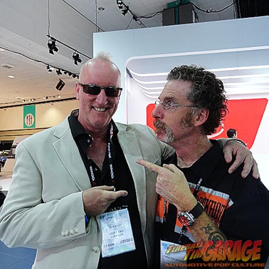 Fireball Tim Garage Automotive Pop Culture Art