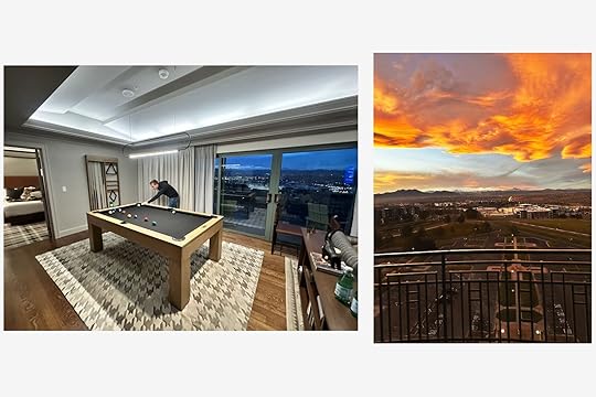 the omni suite at the omni interlocken hotel in broomfield, colorado