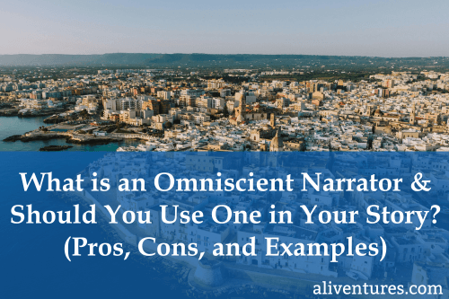Title Image: What is an Omniscient Narrator and Should You Use One in Your Story? (Pros, Cons, and Examples)