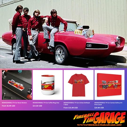 Automotive Pop Culture Art by Fireball Tim Garage