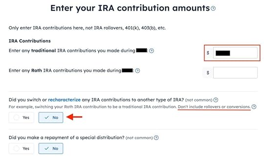 IRA contribution amount