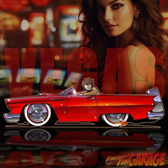 Automotive Pop Culture Art by Fireball Tim Garage