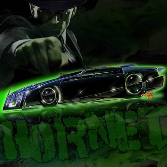 Green Hornet Automotive Pop Culture Art by Fireball Tim Garage