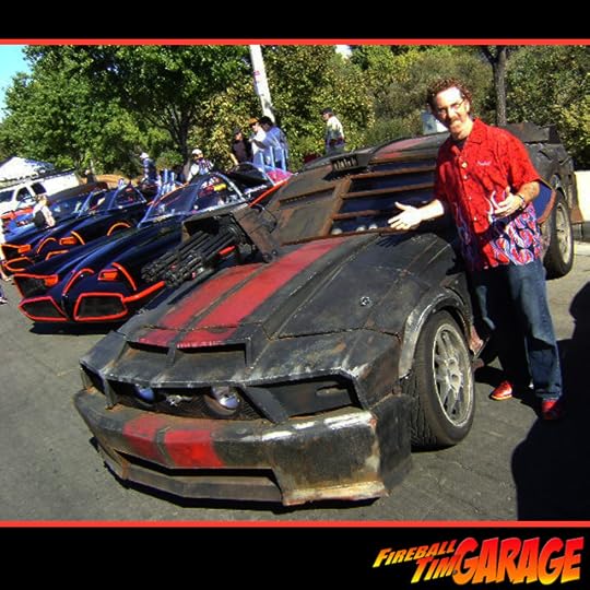 Automotive Pop Culture Art by Fireball Tim Garage