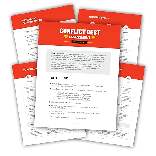 Preview of the conflict debt assessment resource
