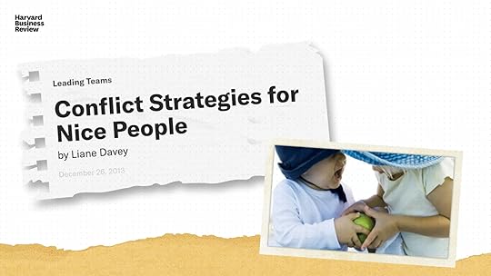 Conflict Strategies for Nice People