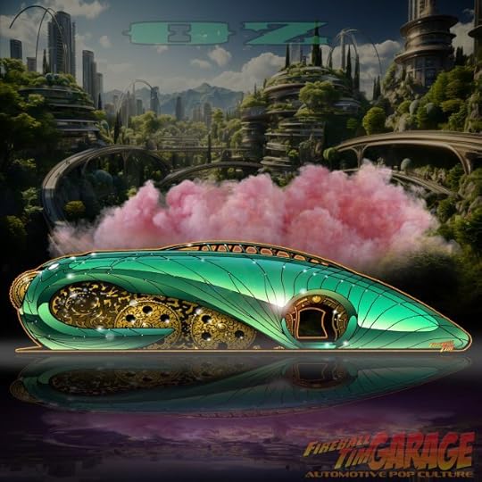 Automotive Pop Culture Art by Fireball Tim Garage