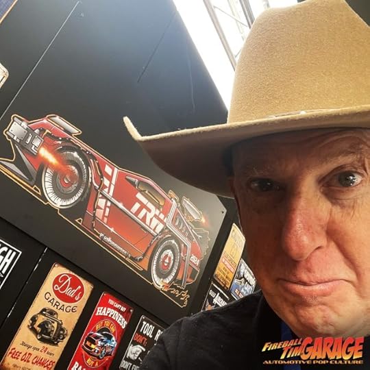 Automotive Pop Culture Art by Fireball Tim Garage