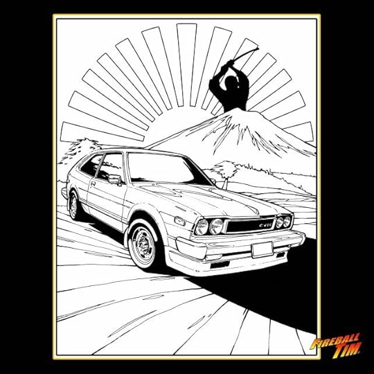 Automotive Pop Culture Art by Fireball Tim Garage
