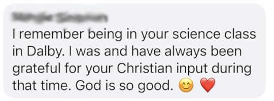 Facebook testimony comment
