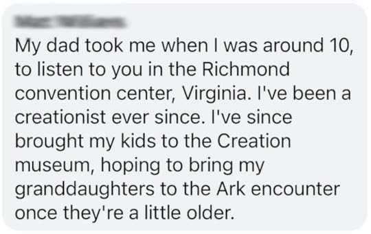 Facebook testimony comment