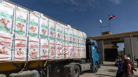 Hamas says aid to Gaza from Rafah crossing is 'not enough'