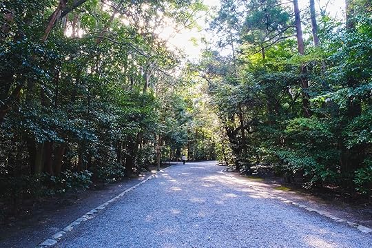Kii Penninsula - sacred forest at ise jingu