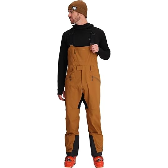man in outdoor research hemispheres bib