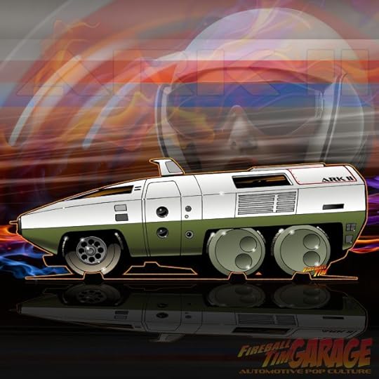 Automotive Pop Culture Art by Fireball Tim Garage