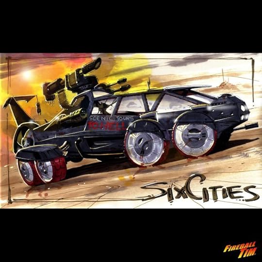 Automotive Pop Culture Art by Fireball Tim Garage