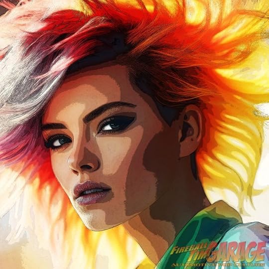 Automotive Pop Culture Art by Fireball Tim Garage 