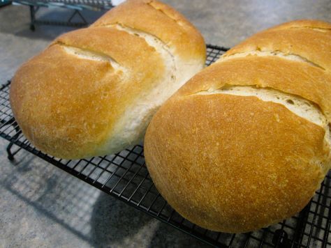 Bready or Not: Sourdough French Bread started in the Bread Machine (2 loaves)