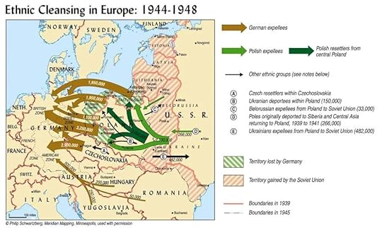 r/MapPorn - Ethnic cleansing in Europe after World War II