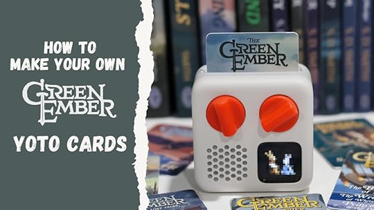 how to make your own green ember yoto cards video instructions