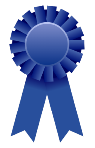 blue ribbon award