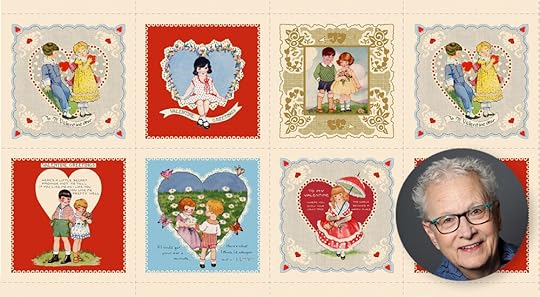 NEW! My Mother's Valentines Fabric by Mary Mulari available from Nancy Zieman Productions at ShopNZP.com