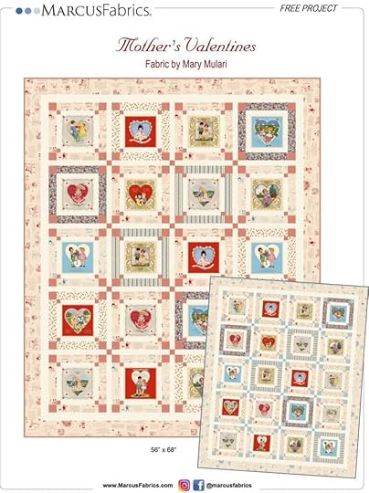 Mothers Valentines FREE! Quilt Pattern featuring My Mother's Valentines by Mary Mulari available at ShopNZP.com from Nancy Zieman Productions
