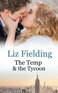 Cover of The Temp & the Tycoon, A Wedding Kiss